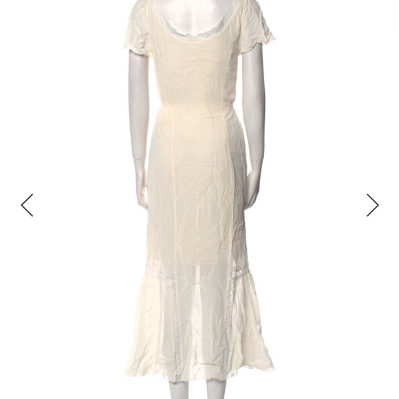 Reformation Domini Dress size 6 Flirty Romantic Victorian dress - Picture 7 of 7